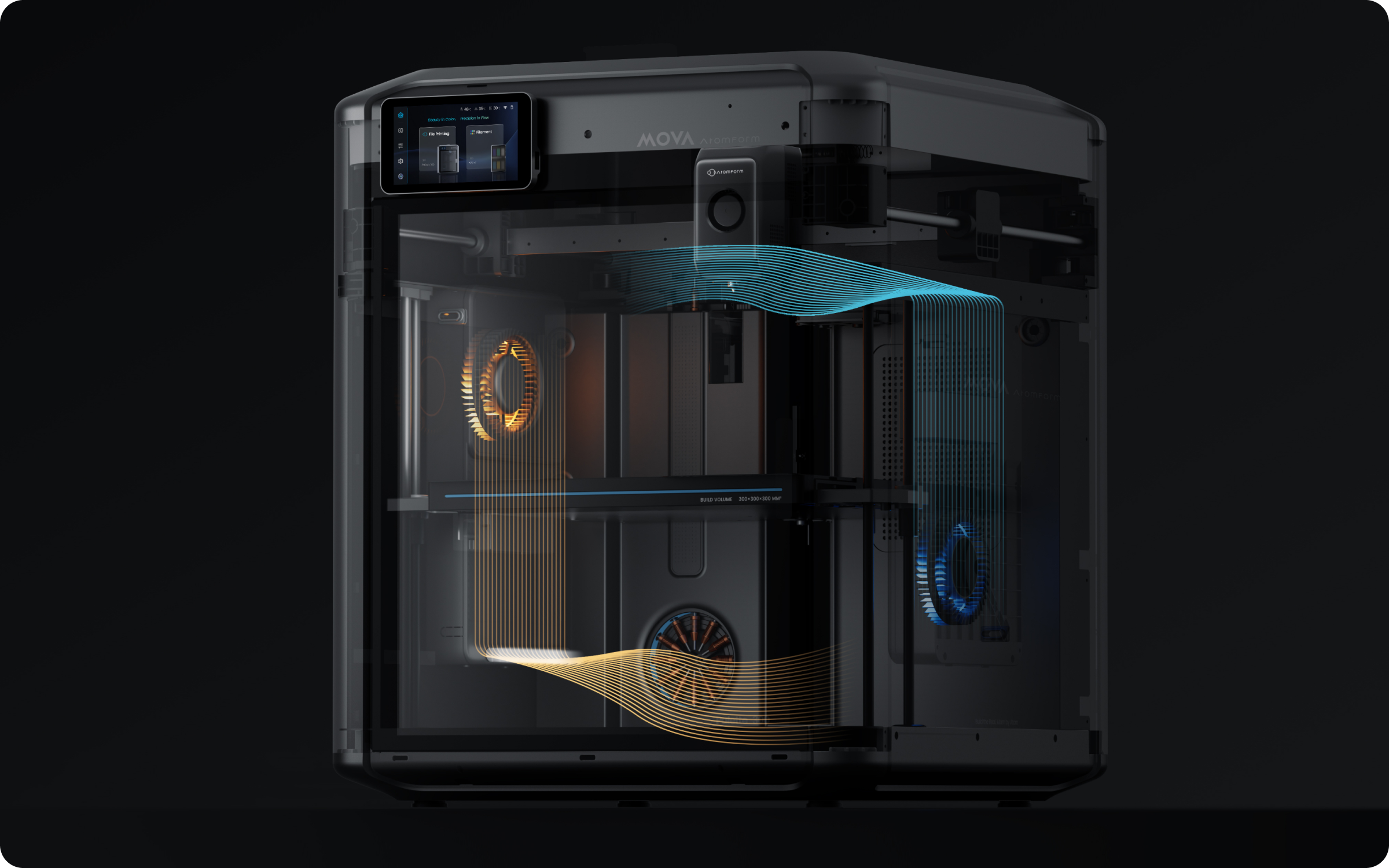 Dual Cooling Fans - 