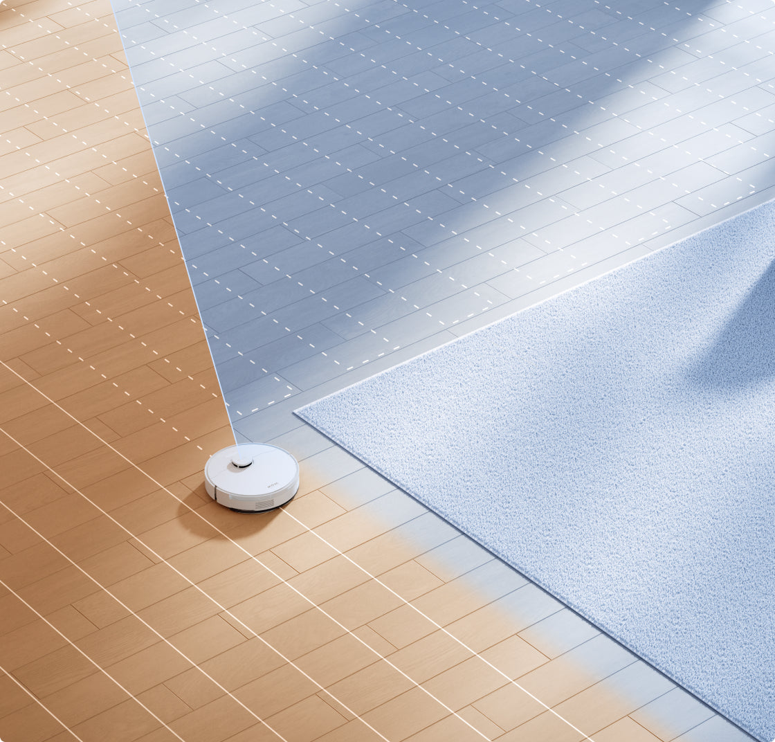 Easily Control Your Cleaning Boundaries - 3DAdapt™ Obstacle Avoidance System