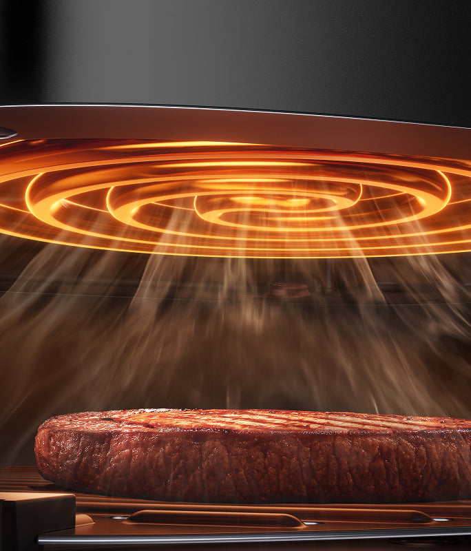 Wider Temp Range for Smarter Crisping - 