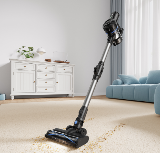 High-Performance Cleaning with Powerful Suction - 