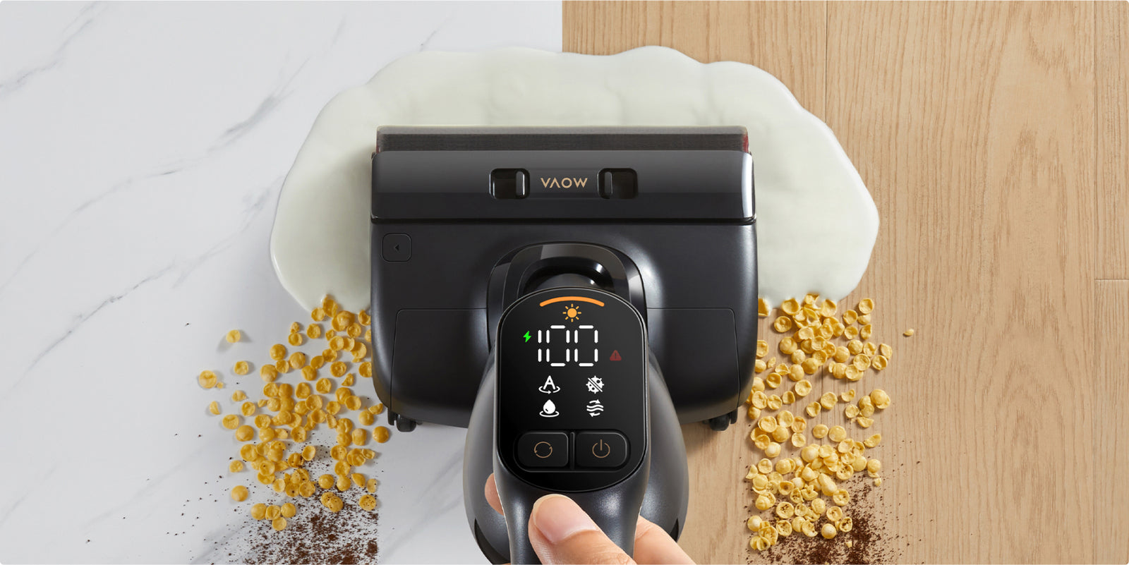 Auto-Adjust Suction, Energy-Wise Operation - 