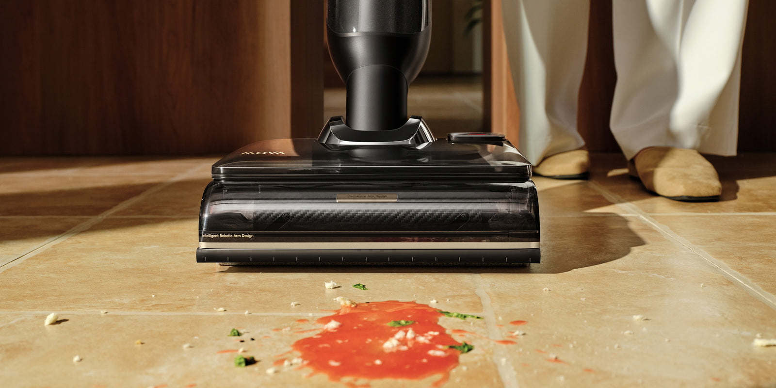 Smart Dirt Detection &amp; Suction Adjustment - 