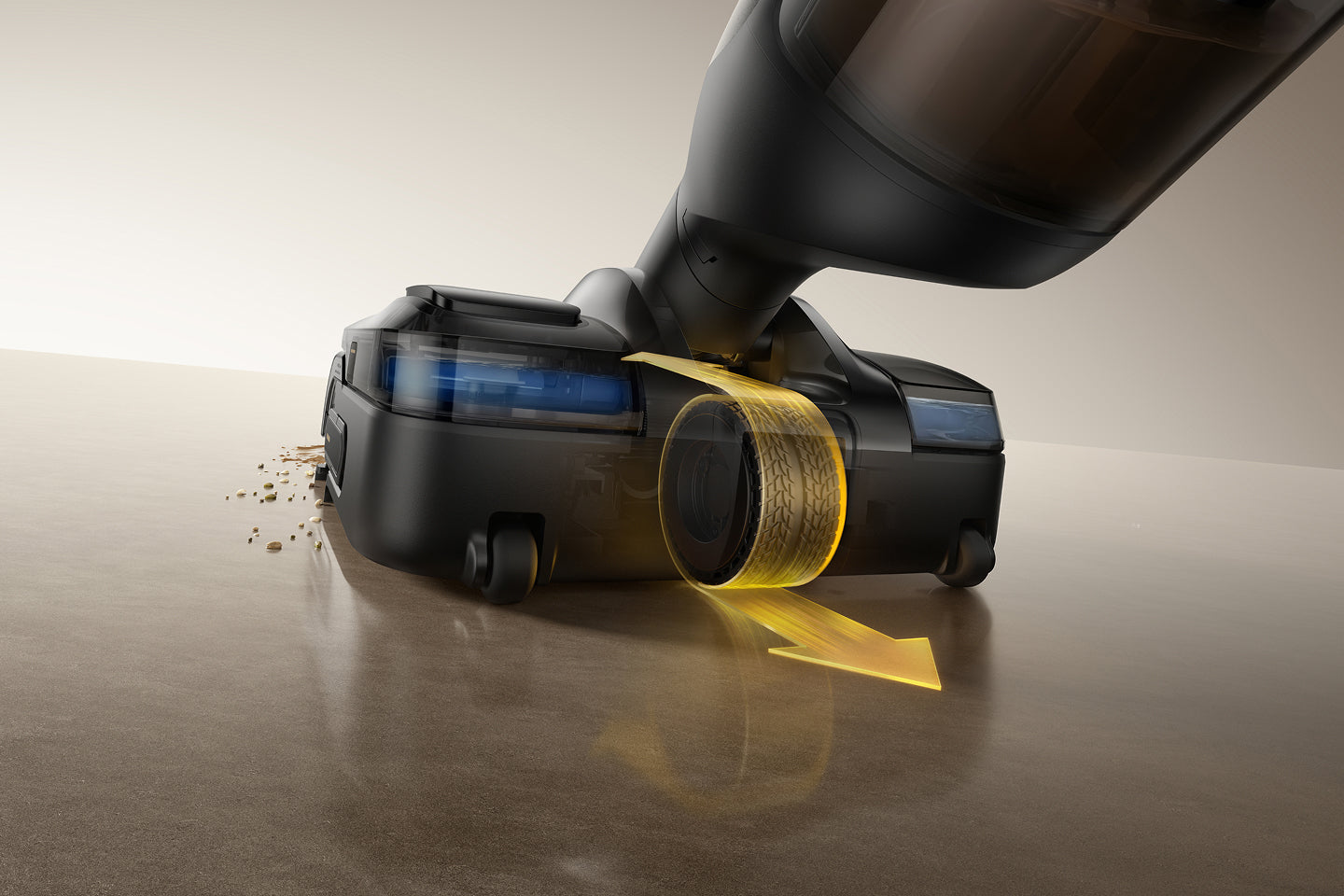 Smooth and Effortless Cleaning with Smart Gliding Power System - 