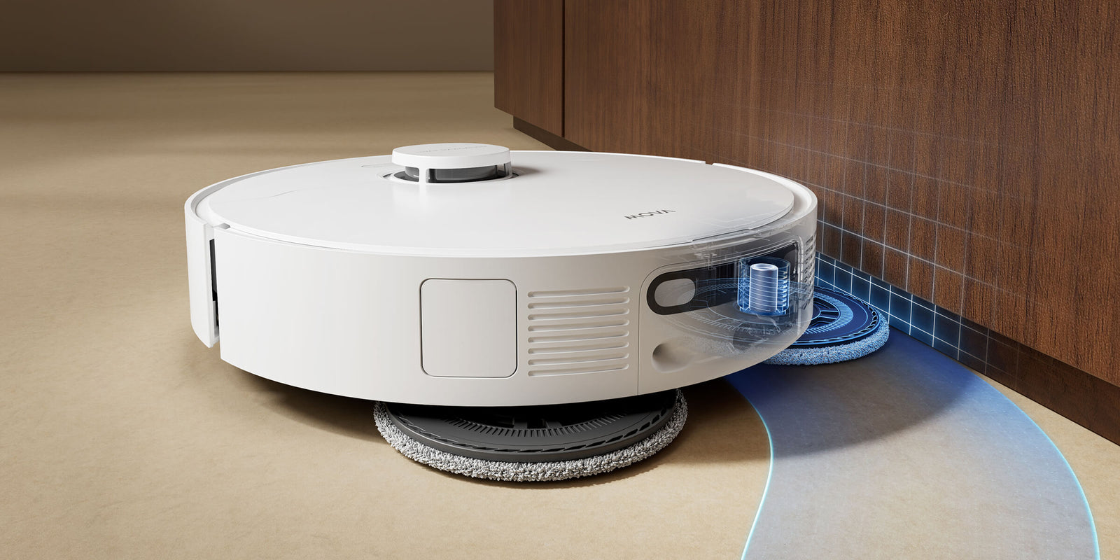 MaxiReach™ Mop Tech
Seamless Edge Cleaning - 