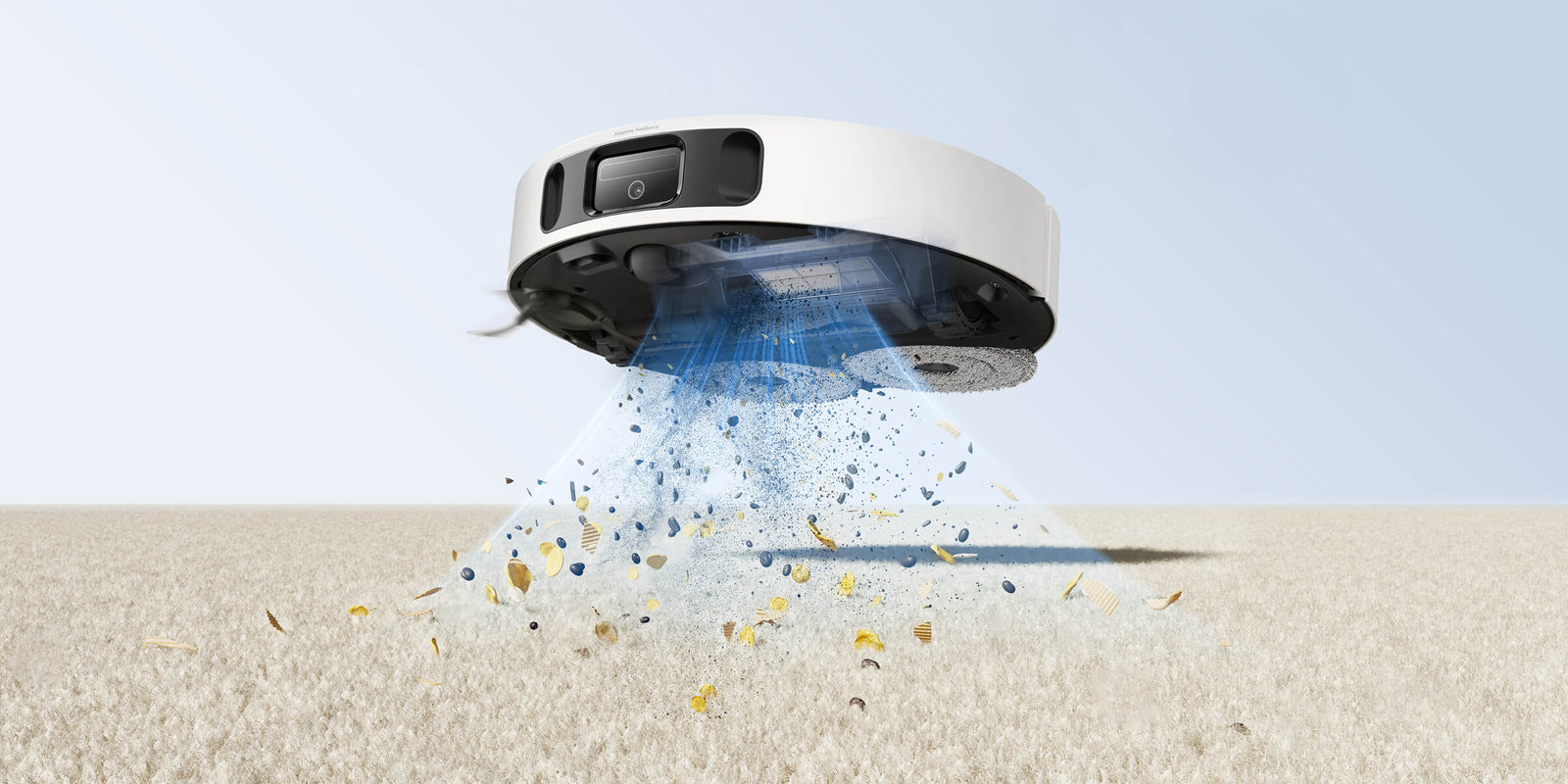Adjust Suction Automatically to Match Messes - 