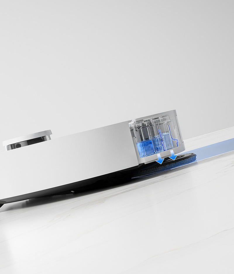 Built-in Water Tank
Keeping Mop Optimally Hydrated - 