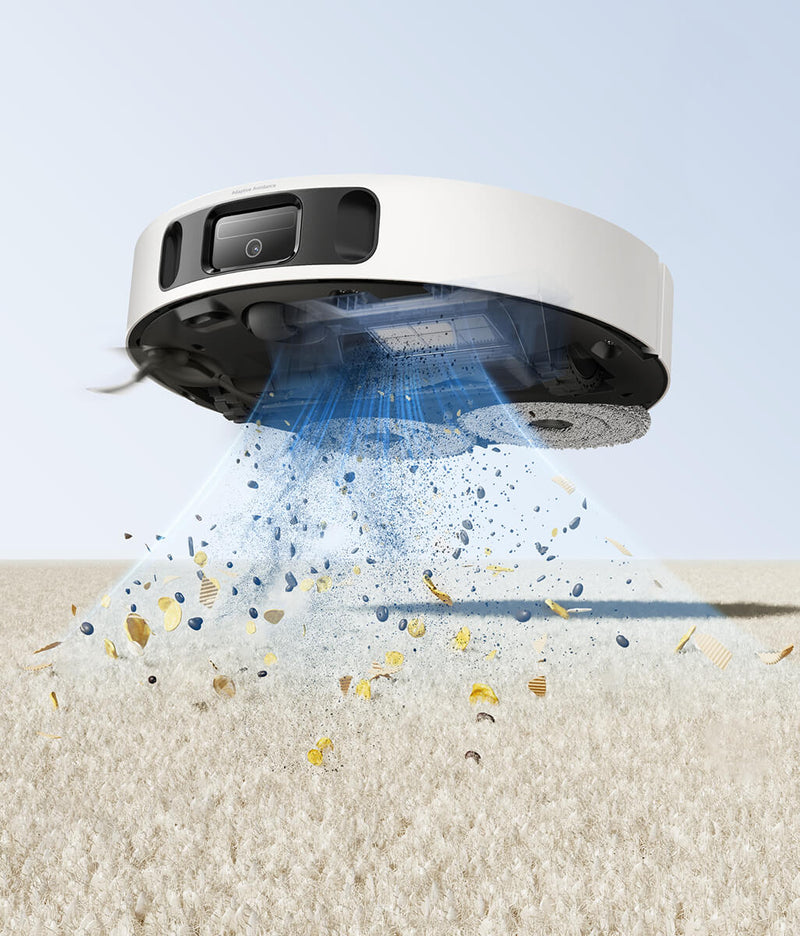 Adjust Suction Automatically to Match Messes - 