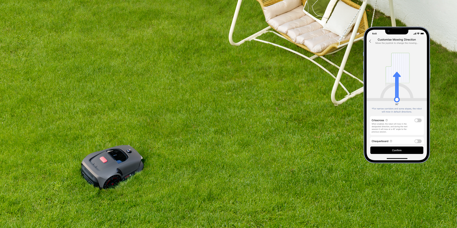Adjustable Mowing Routes - 