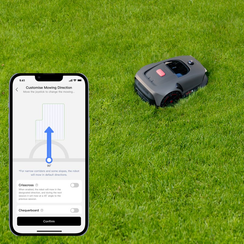 Adjustable Mowing Routes - 