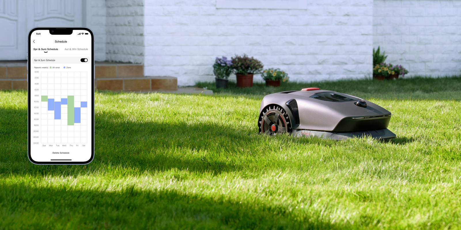 Smart Mowing Schedules - 