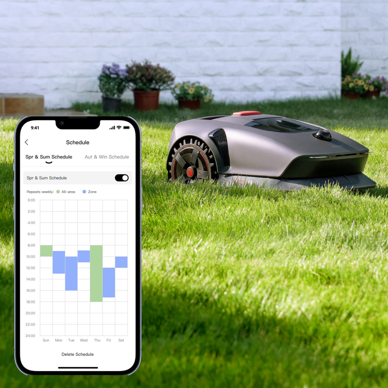 Smart Mowing Schedules - 