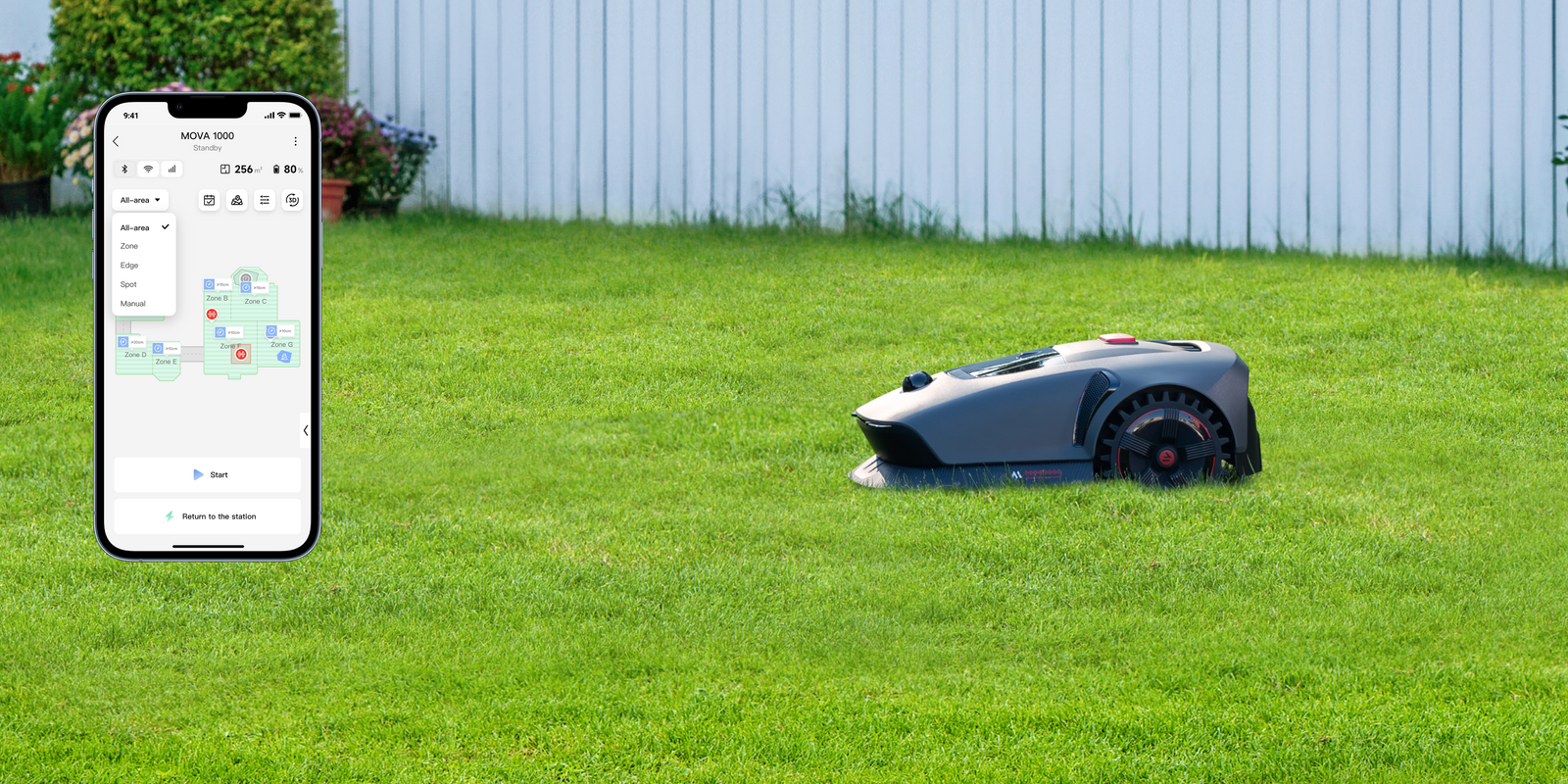 Multiple Modes for a Unique Lawn - 