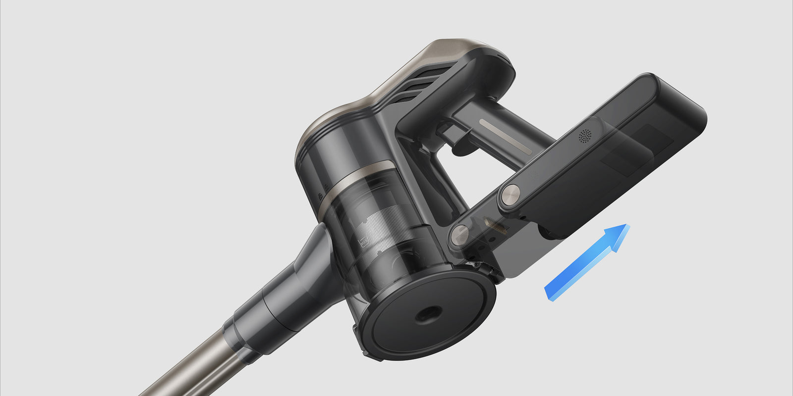 Detachable Battery, Easier Maintenance - 