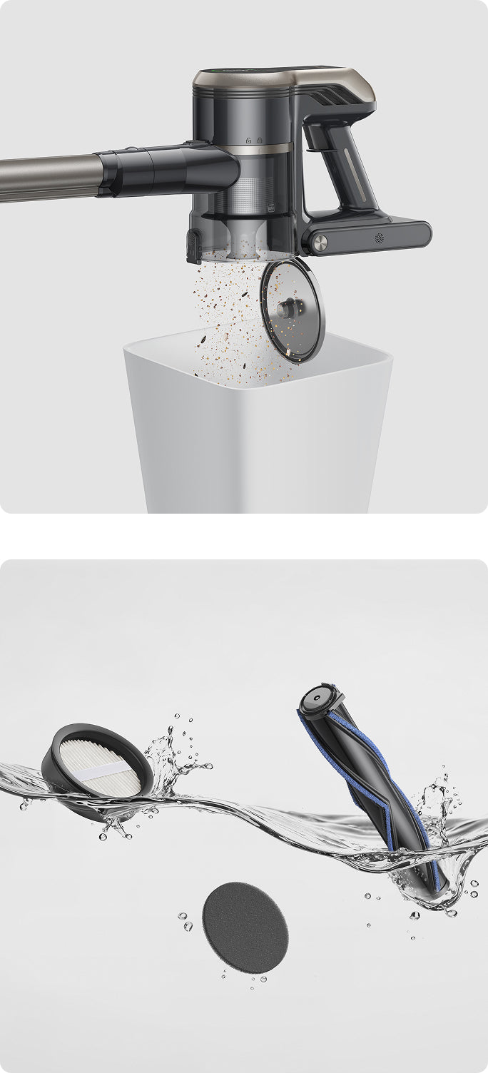 One-Press Dust Disposal - 