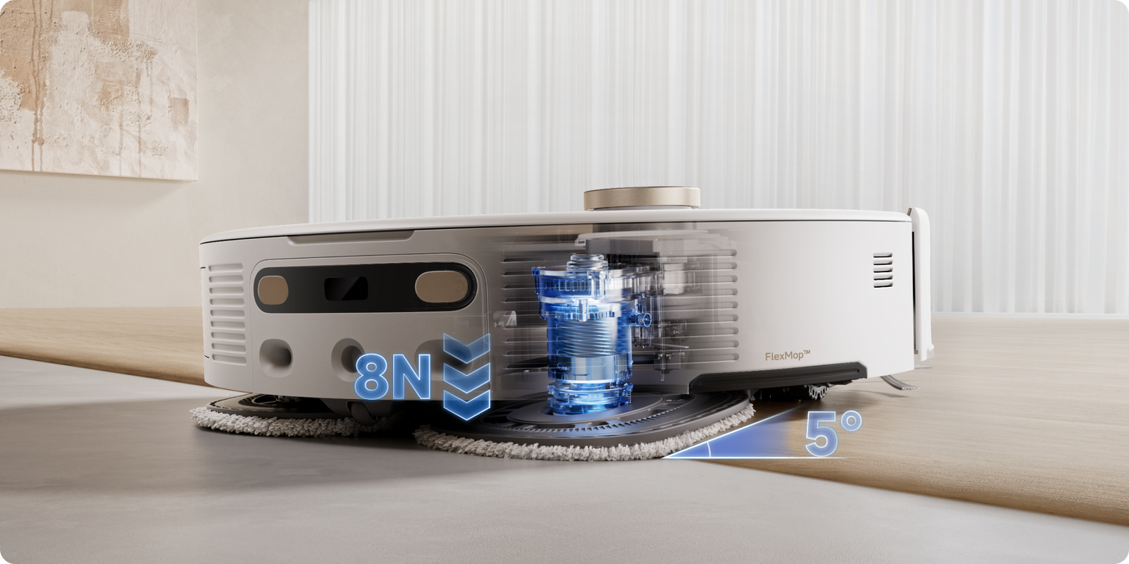 FlexiPress Mop Pad™: Balanced Pressure, Tailored Fit - 