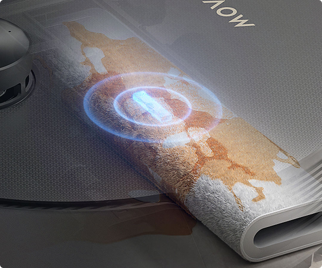 Robot Vacuum AI Detects Mop 
Condition for Timely Rewashing - 