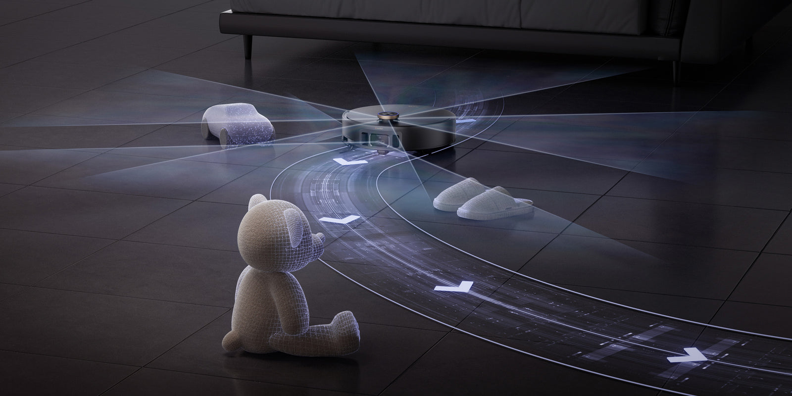 mova z60 ultra roller complete 360° mapping and intelligent spot cleaning – cruise-control cleaning - 