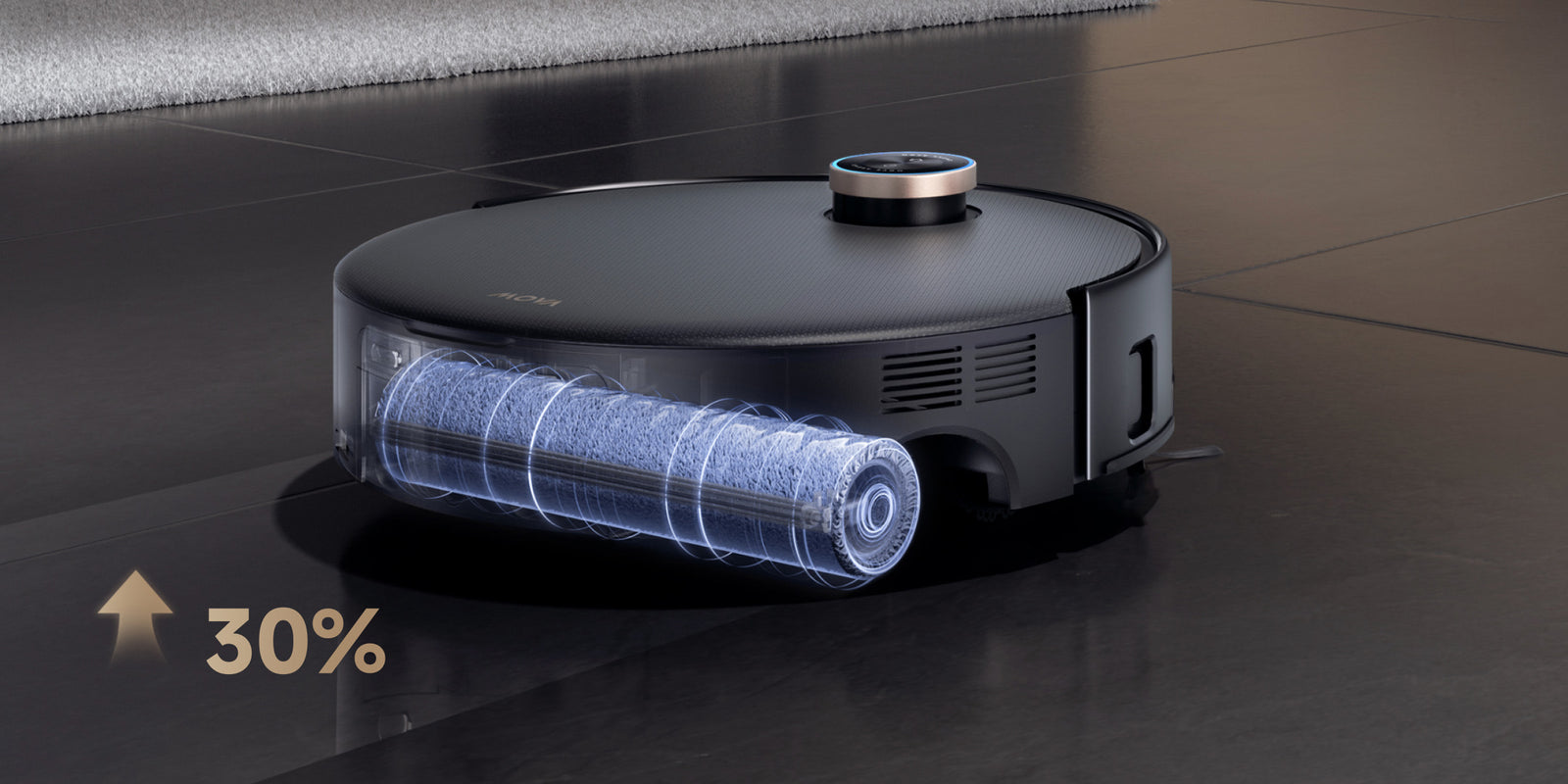 mova z60 ultra roller complete hydroforce™ mopping – freshness at the touch of a button - 