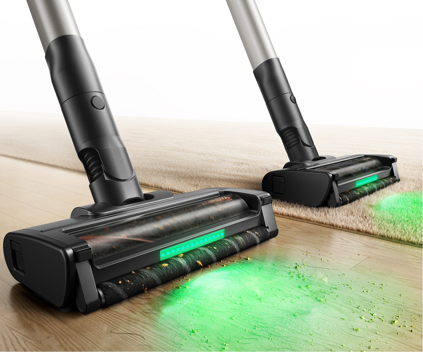 mova g70 seamless floor and carpet cleaning performance - 