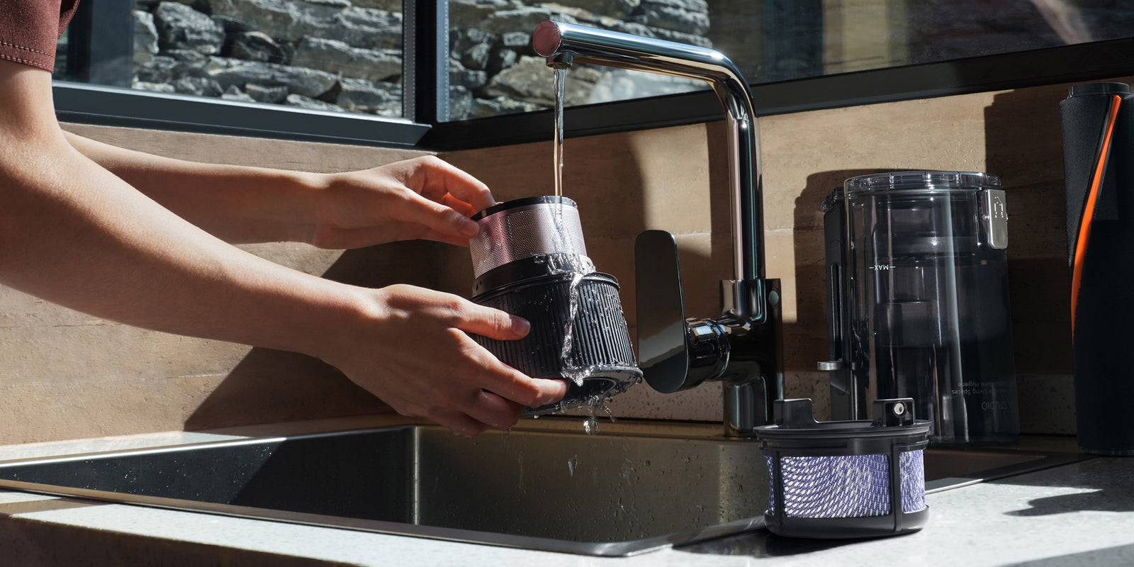 mova g70 washable components easy maintenance - 