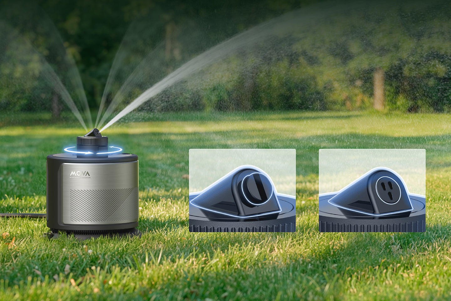 Dual-Mode Interchangeable Spray Heads - 