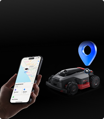 AirTag Compatibility - Add an optional AirTag* for enhanced mower security.
