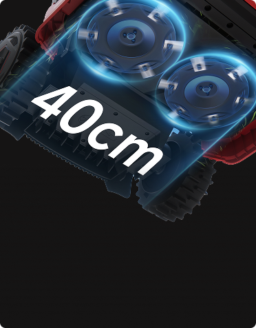 40cm Dual Discs - Efficient Mowing with 