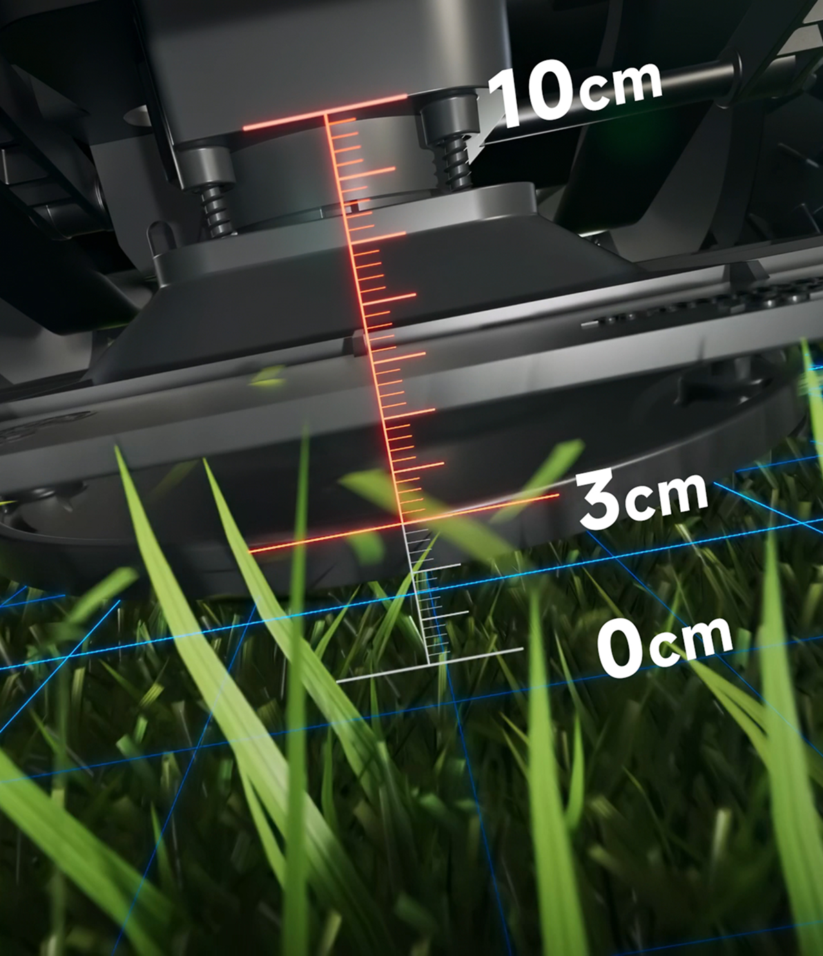 3-10cm - Adjustable
Cutting Height