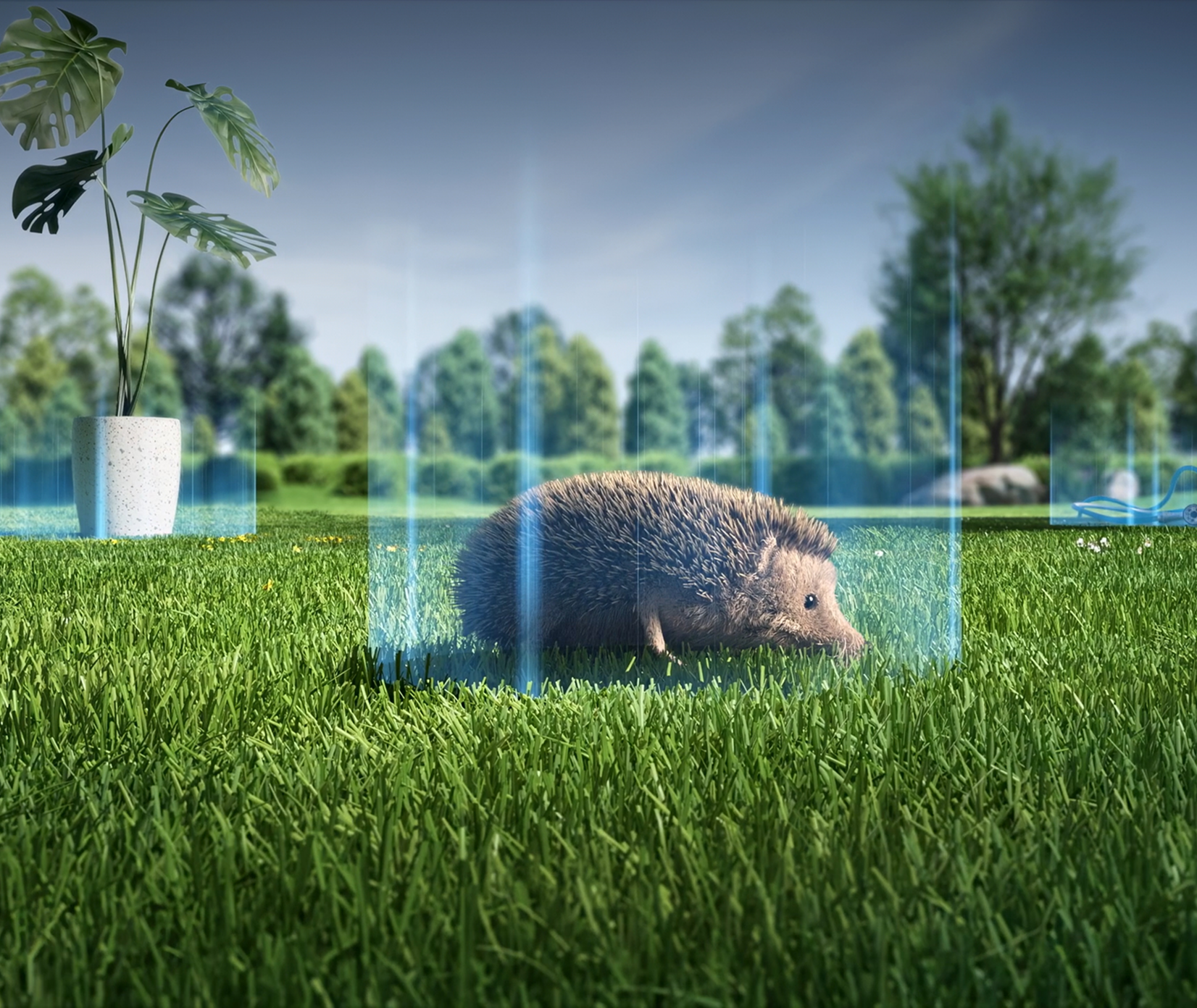 AI Detects
300+ Obstacles &amp; Protects Pets - 