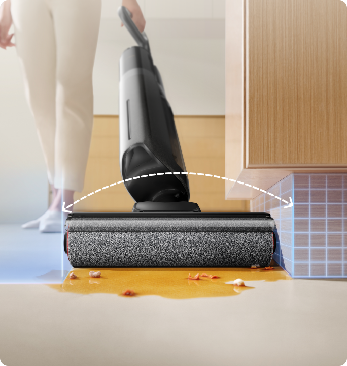 500RPM* Dual-Edge Mopping