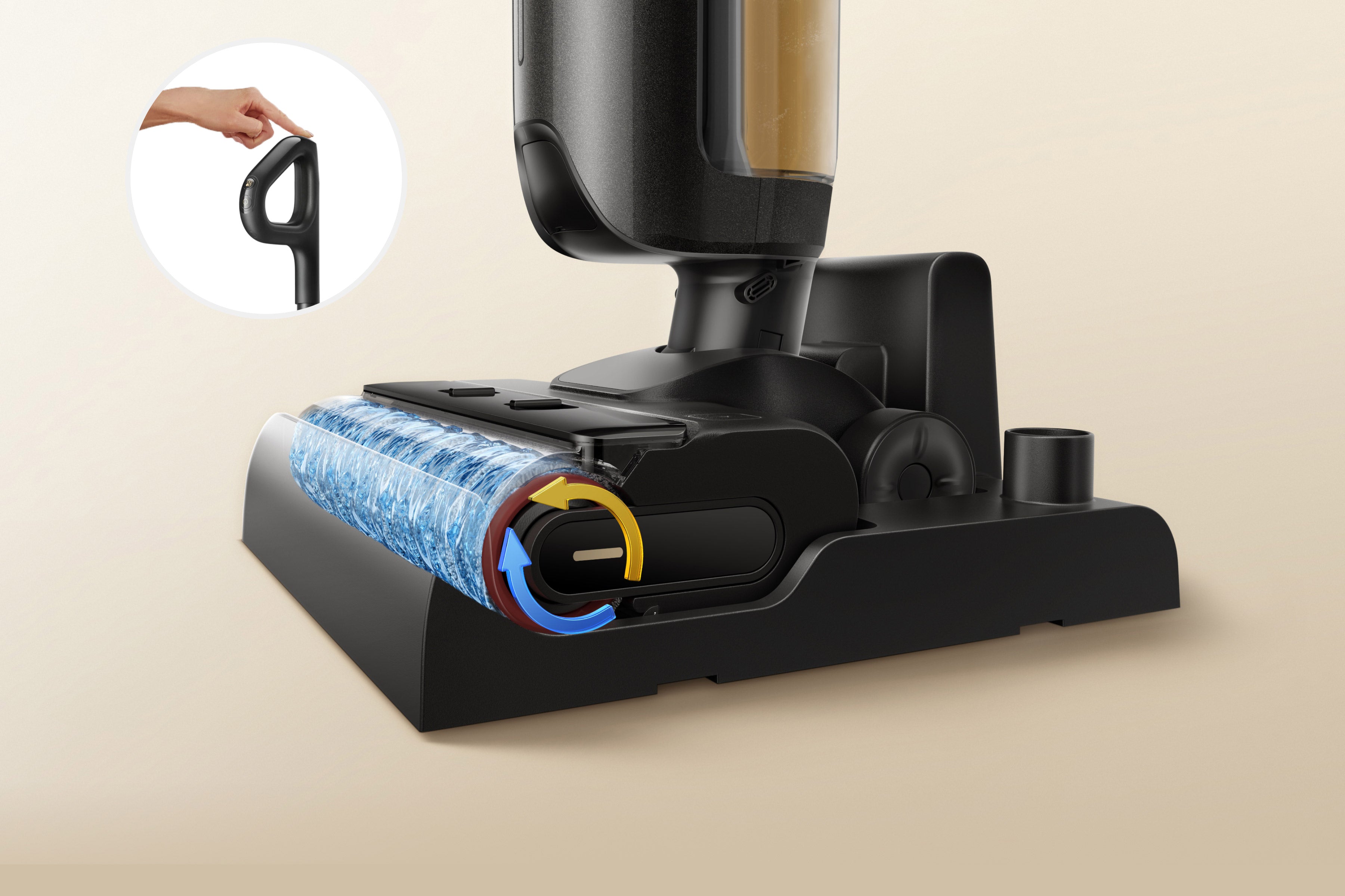 One-Press Self-Cleaning - 