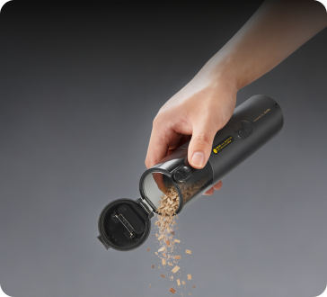 Pop-Open 
Dust Cup - 