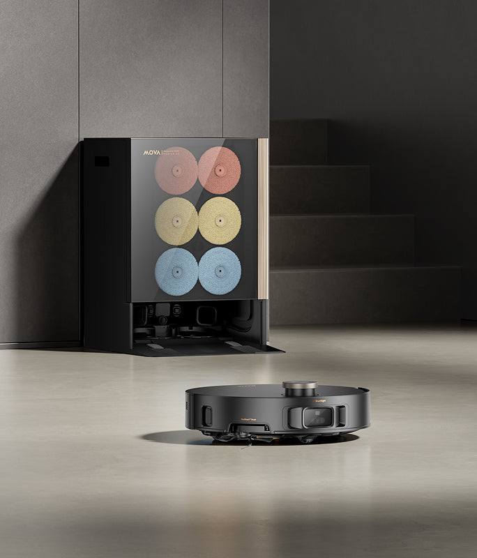 mobius 60 ai zoned cleaning with mopswap hub - 