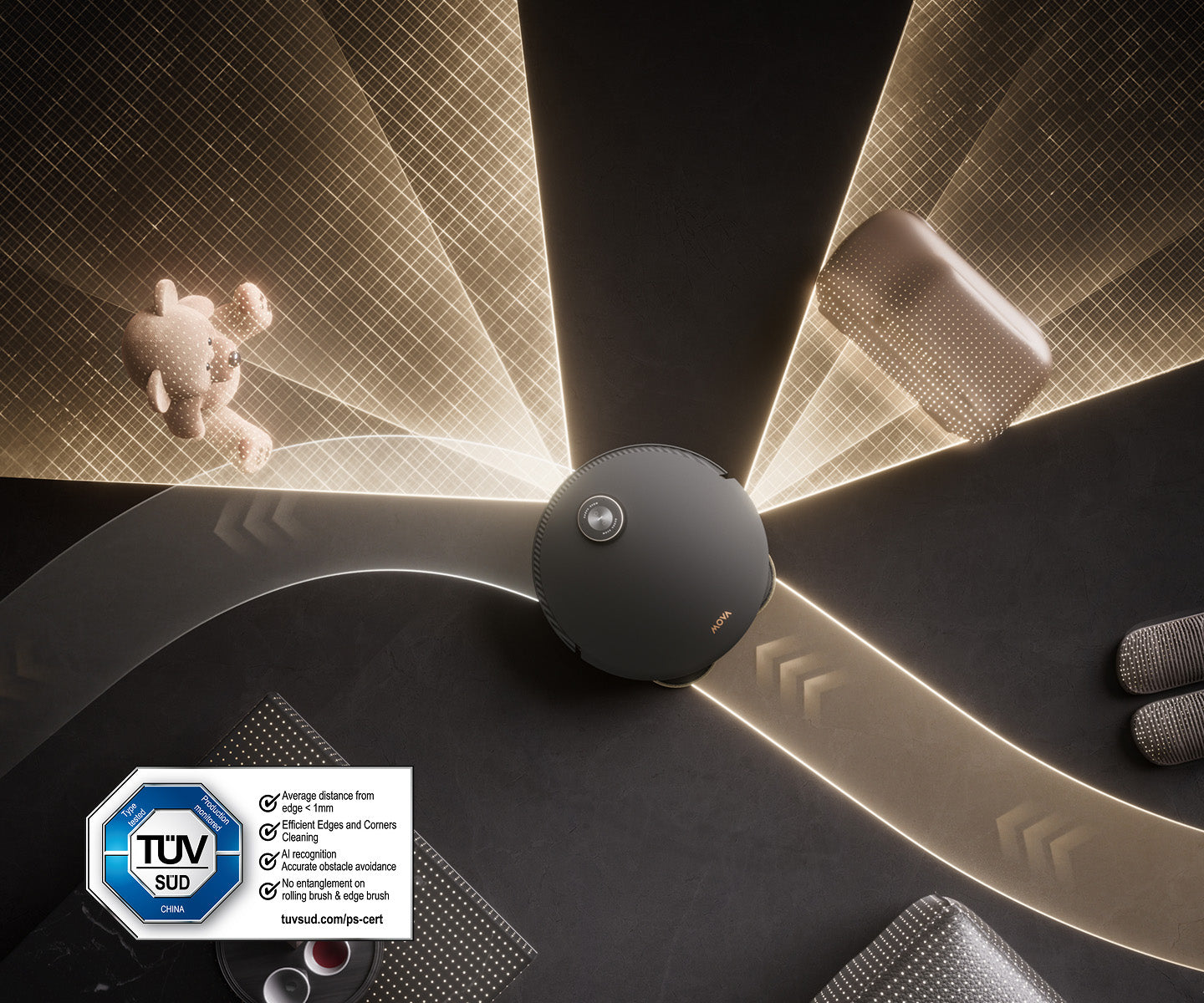 mobius 60 smarter obstacle detection at close range - 