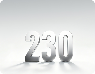 230RPM* - High Speed