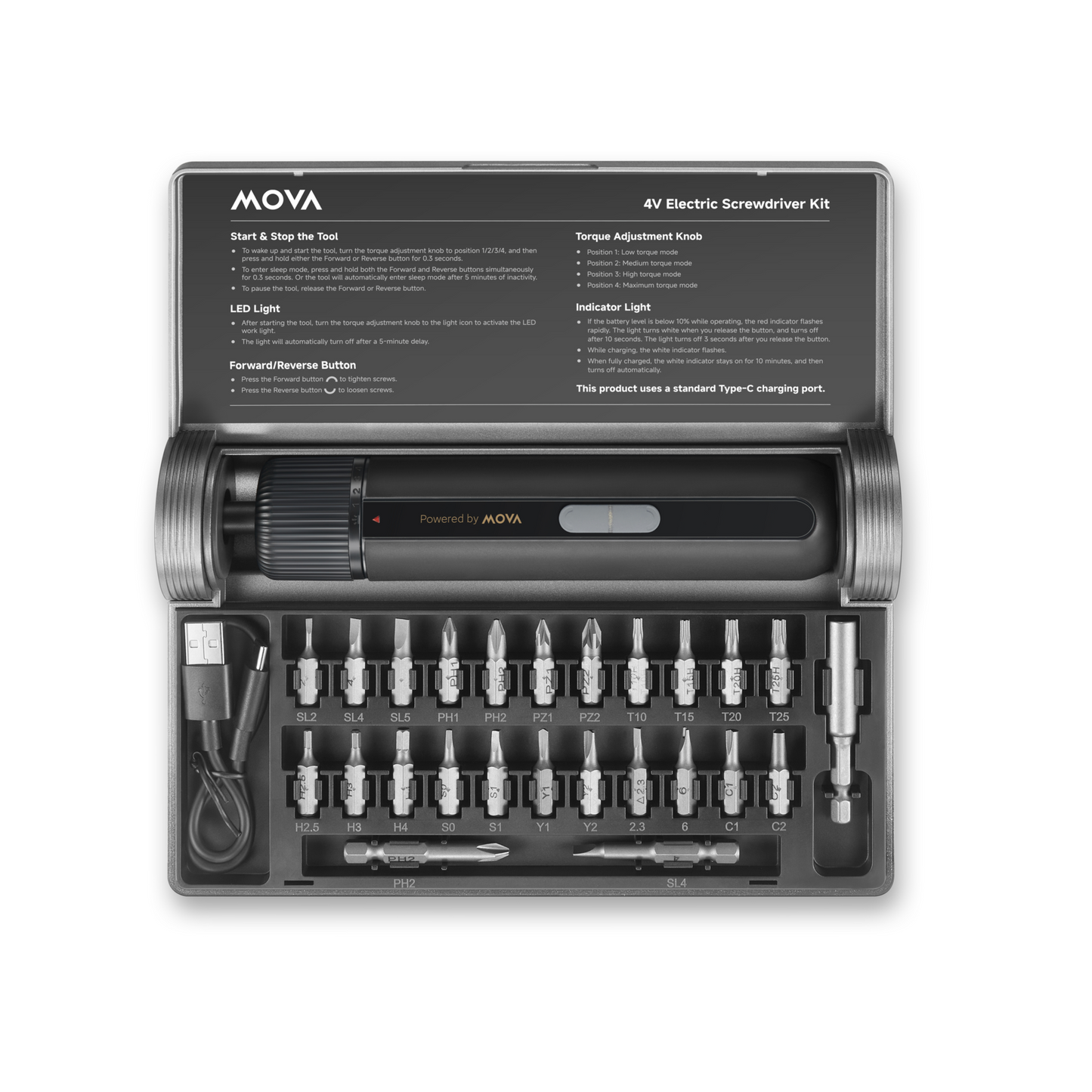 MOVA MSD008 4V Electric Screwdriver