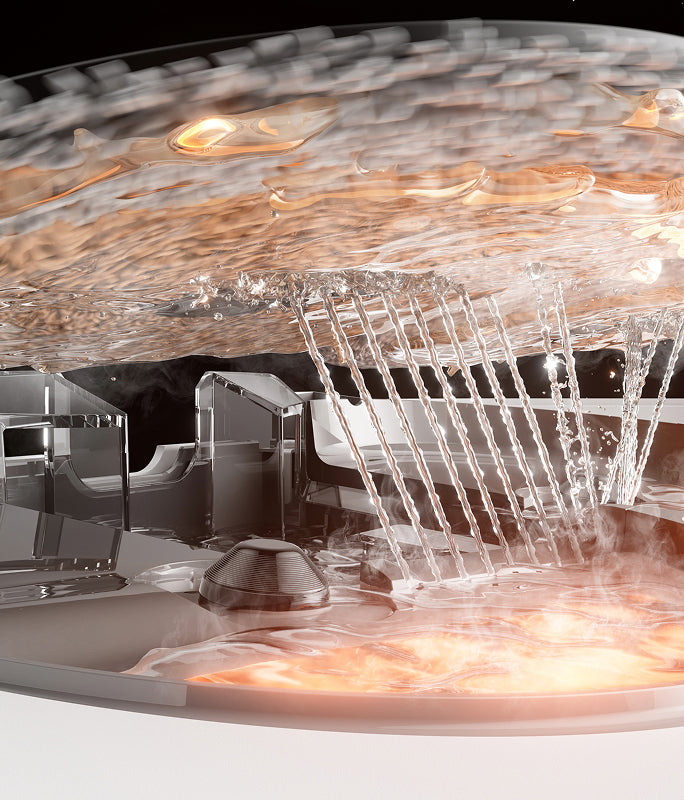 100°C* PTC System with Spray Nozzles System