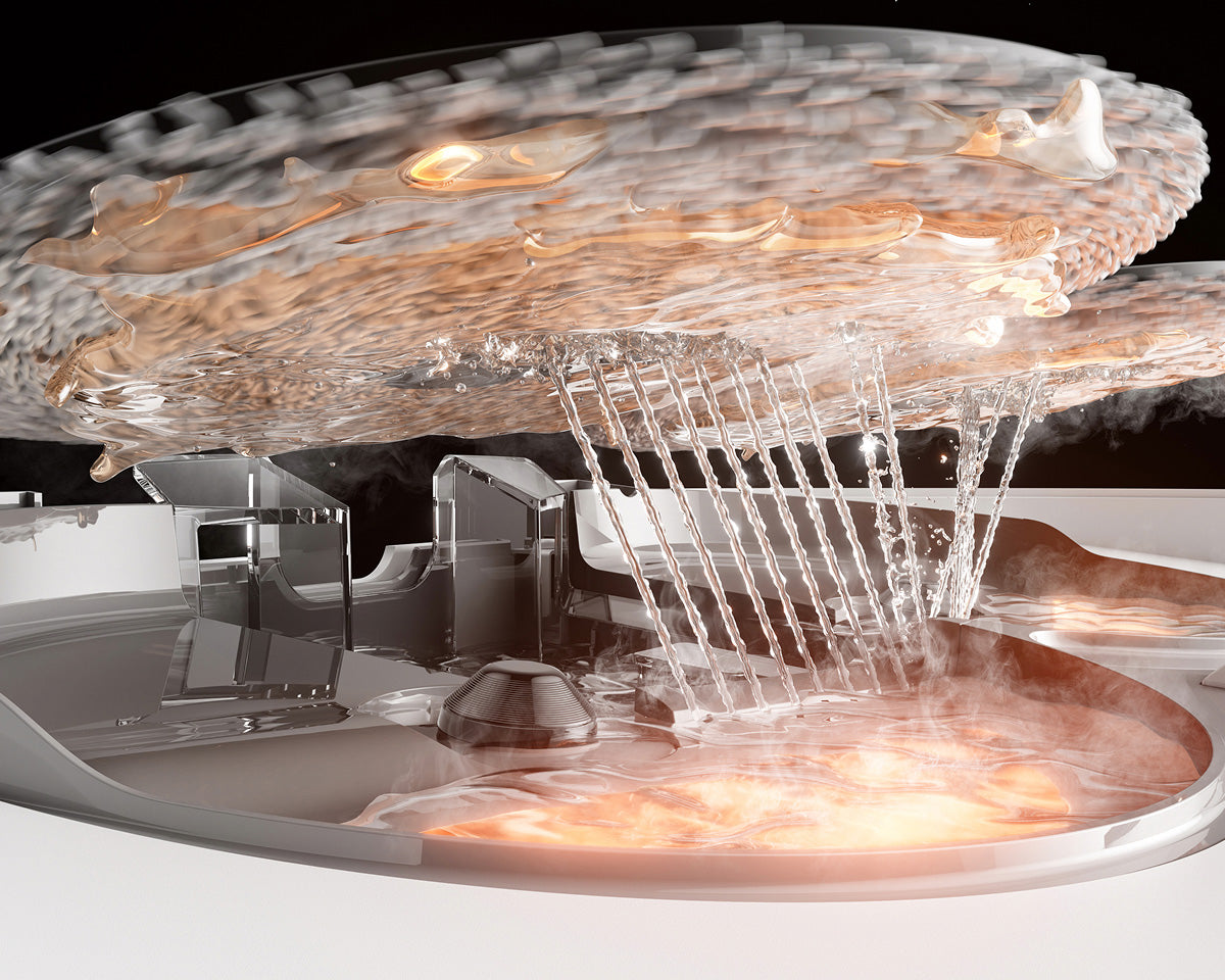 100°C* PTC System with Spray Nozzles System