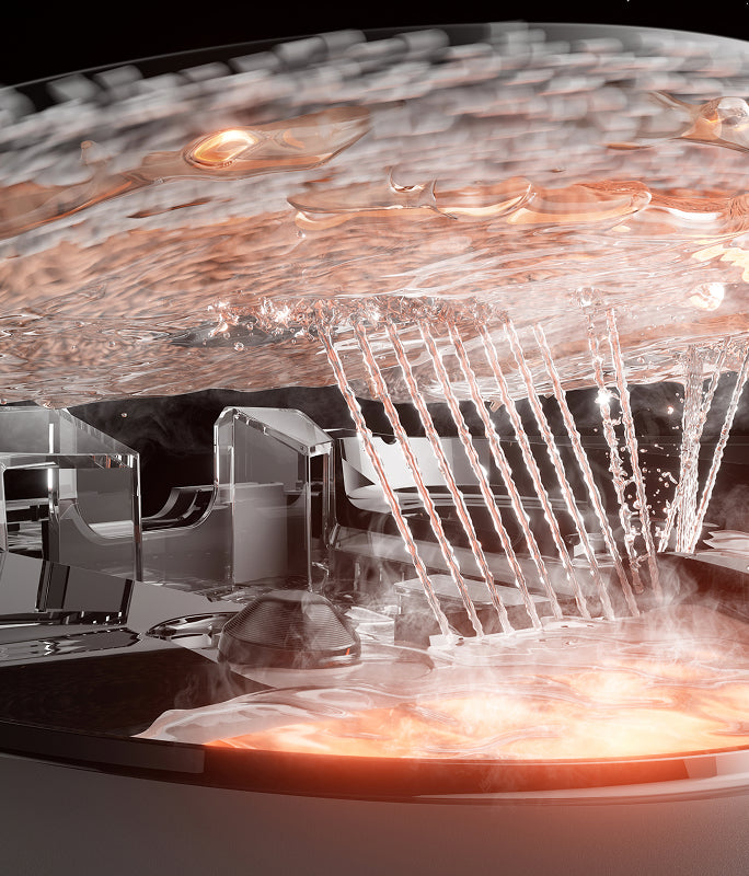 100°C* PTC System with Spray Nozzles System