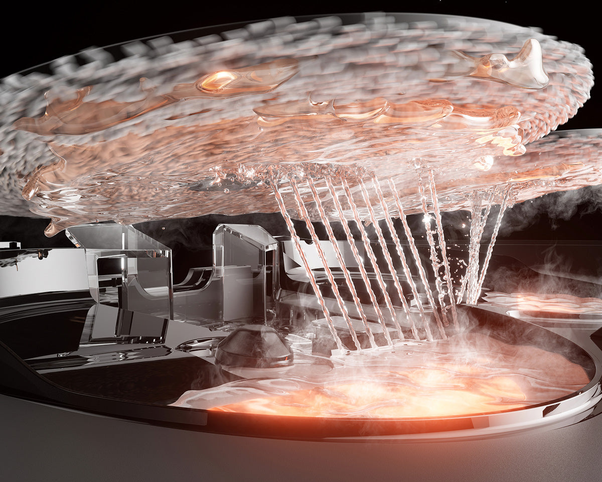100°C* PTC System with Spray Nozzles System