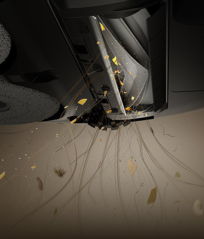 Unleash the Vortex: 30,000Pa* Suction Power