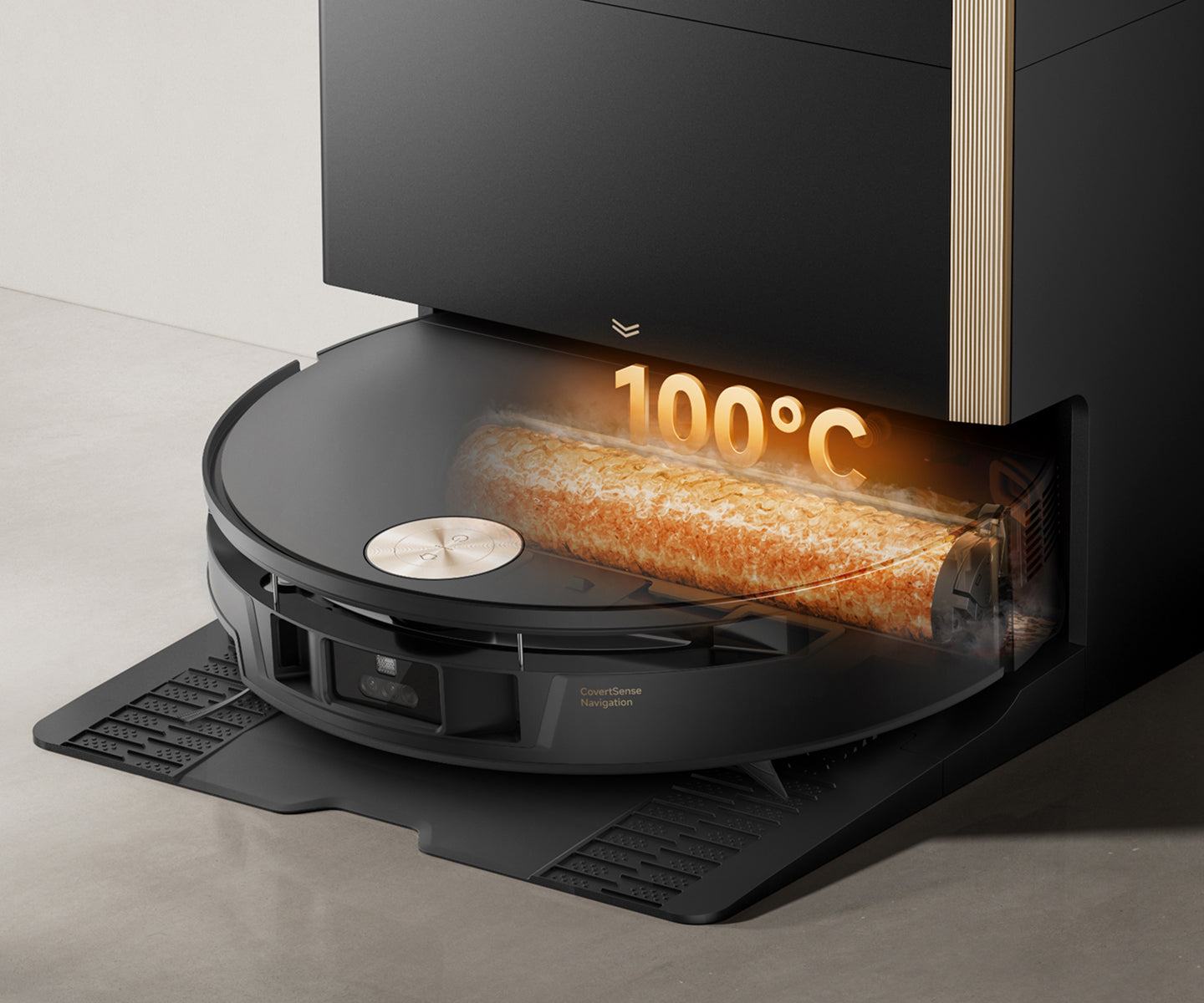 100°C (212°F)* High-Temperature Mop Washing - 