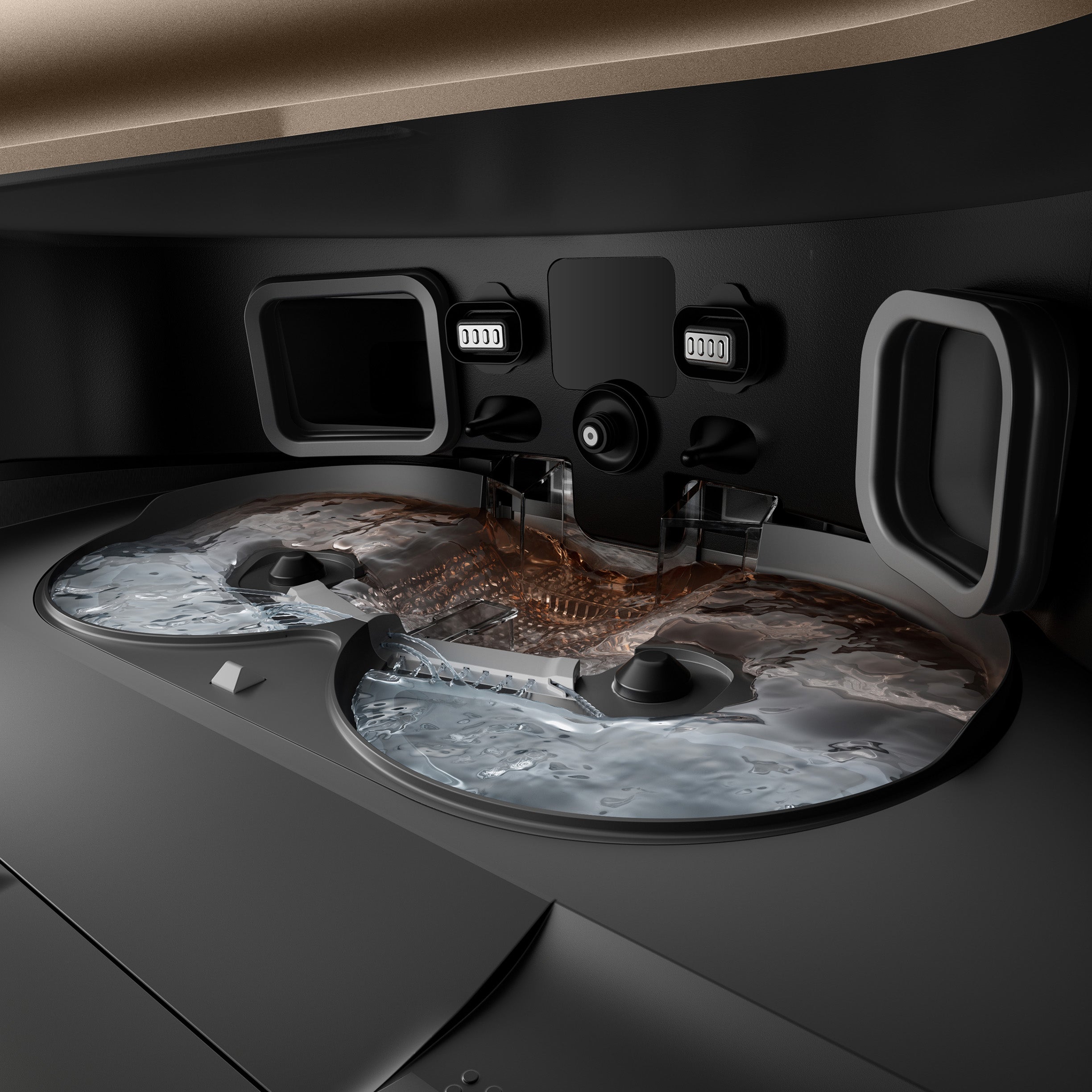 MOVA V70 Ultra Complete X Robot Vacuum Black JetSpray Dryboard™ 2.0 Washboard Design