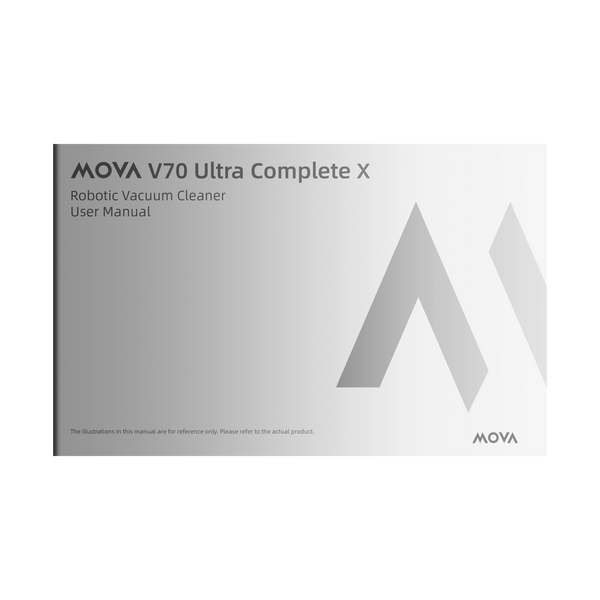 MOVA V70 Ultra Complete X Robot Vacuum Black User Manual x1