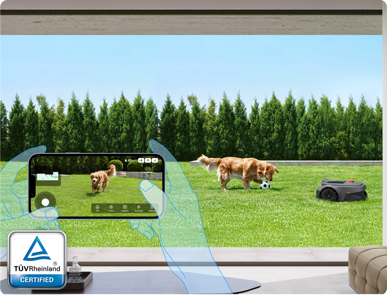 TrueGuard™ Live Video &amp; Patrol for Garden Security - 