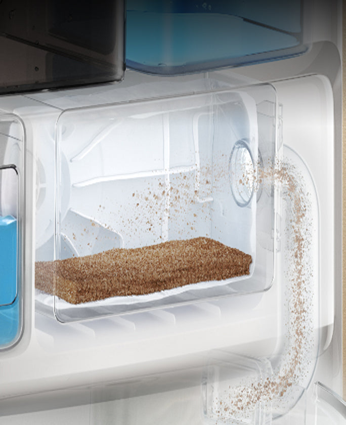 Auto-Empty (hands-free for up to 100 days with 3.2L dust bag*)