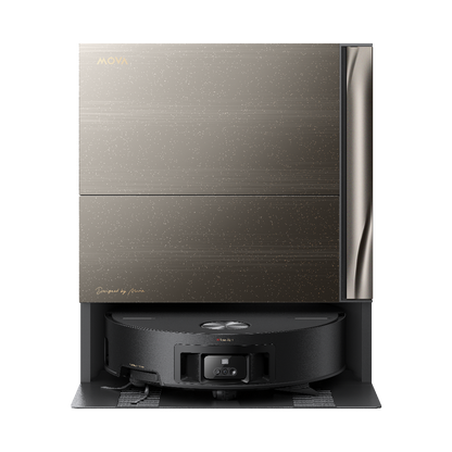 MOVA Z70 Ultra Roller Complete Robot Vacuum Brushed Metal